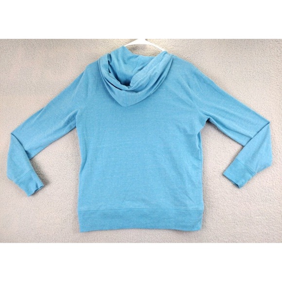 Champion Light Blue Pullover Hoodie Sweatshirt Women's Medium Athletic Apparel - Picture 11 of 16